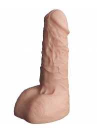 Телесный фаллоудлинитель с мошонкой Cock Next - 17 см. - LOVETOY (А-Полимер) - в Прокопьевске купить с доставкой