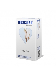 Особо тонкие презервативы Masculan Ultra Fine - 21 шт. - Masculan - купить с доставкой в Прокопьевске