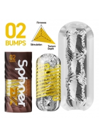 Мастурбатор Tenga Spinner DX 02 Bumps - Tenga - в Прокопьевске купить с доставкой