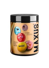 Точечные презервативы MAXUS 2000 Amazing Dots с железным кейсом - 12 шт. - Maxus - купить с доставкой в Прокопьевске