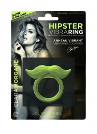 Люминесцентное эрекционное виброкольцо Hipster - Clara Morgane - в Прокопьевске купить с доставкой