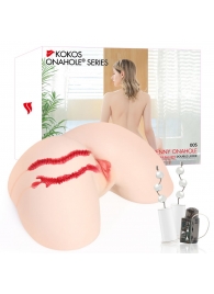 Мастурбатор-полуторс с двойным слоем материала и вибрацией Jenny Onahole Real Hips - KOKOS - в Прокопьевске купить с доставкой Мастурбатор-полуторс с двойным слоем материала и вибрацией Jenny Onahole Real Hips - KOKOS - в Прокопьевске купить с доставкой