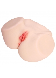 Мастурбатор-полуторс с двойным слоем материала Jenny Onahole Real Vagina - KOKOS - в Прокопьевске купить с доставкой Мастурбатор-полуторс с двойным слоем материала Jenny Onahole Real Vagina - KOKOS - в Прокопьевске купить с доставкой