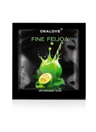 Саше съедобной оральной смазки OraLove с ароматом фейхоа - 3 гр. - Биоритм - купить с доставкой в Прокопьевске Саше съедобной оральной смазки OraLove с ароматом фейхоа - 3 гр. - Биоритм - купить с доставкой в Прокопьевске