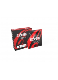 Презервативы с ароматом колы Expert Cola - 3 шт. - Expert - купить с доставкой в Прокопьевске