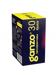 Ароматизированные презервативы Ganzo Juice - 30 шт. - Ganzo - купить с доставкой в Прокопьевске