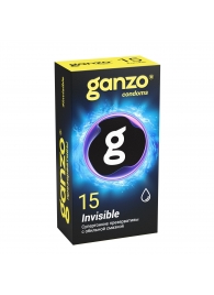 Супертонкие презервативы Ganzo Invisible - 15 шт. - Ganzo - купить с доставкой в Прокопьевске