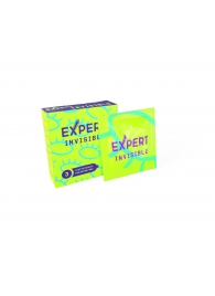 Ультратонкие презервативы Expert Invisible - 3 шт. - Expert - купить с доставкой в Прокопьевске