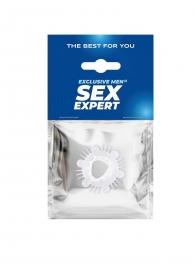 Стимулирующая насадка на пенис с несколькими видами рельефа - Sex Expert - в Прокопьевске купить с доставкой