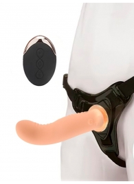 Женский вибрострапон со съемной насадкой и пультом ДУ - Erokay - купить с доставкой в Прокопьевске