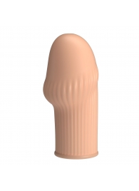 Телесная насадка на пенис Huel - 9 см. - Baile - в Прокопьевске купить с доставкой