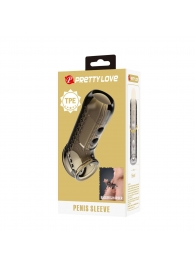 Дымчатая насадка на пенис Farrel - Baile - в Прокопьевске купить с доставкой