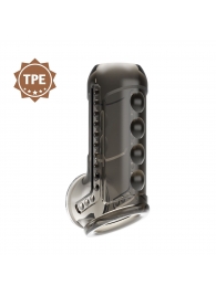 Дымчатая насадка на пенис Farrel - Baile - в Прокопьевске купить с доставкой