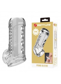 Прозрачная насадка на пенис Farrel - Baile - в Прокопьевске купить с доставкой