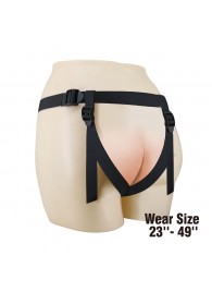 Черные трусики харнесс с платформой Caludio I - Baile - купить с доставкой в Прокопьевске