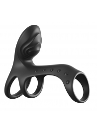 Черная насадка на пенис Ultimate Couples Cage Pro - Pipedream - в Прокопьевске купить с доставкой