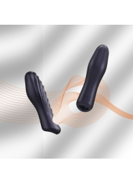 Сливовая силиконовая насадка на пенис с подхватом Manwan Ryzer - Manwan - в Прокопьевске купить с доставкой