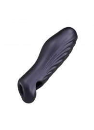 Сливовая силиконовая насадка на пенис с подхватом Manwan Ryzer - Manwan - в Прокопьевске купить с доставкой