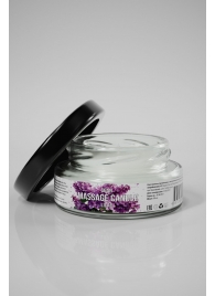 Массажная свеча «Сирень» - 50 мл. - SGAN - купить с доставкой в Прокопьевске