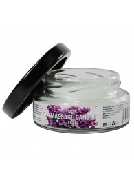 Массажная свеча «Сирень» - 50 мл. - SGAN - купить с доставкой в Прокопьевске