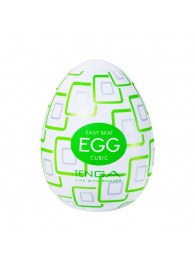 Мастурбатор-яйцо Tenga Egg Cubic - Tenga - в Прокопьевске купить с доставкой