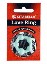 Цветное эрекционное кольцо с 5 бусинами Love Ring - Sitabella - в Прокопьевске купить с доставкой