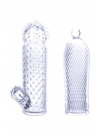 Набор из 2 прозрачных насадок на член Seductive Tickler Sleeves - NMC - в Прокопьевске купить с доставкой