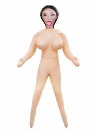 Телесная надувная секс-кукла с пышным бюстом - NMC - в Прокопьевске купить с доставкой