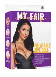 Телесная надувная секс-кукла с 3 любовными отверстиями - NMC - в Прокопьевске купить с доставкой