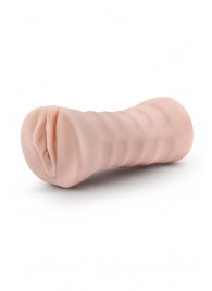 Телесный мастурбатор-вагина Ayumi с вибрацией - Blush Novelties - в Прокопьевске купить с доставкой