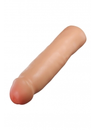 Телесная насадка-удлинитель Vindicate - 21,6 см. - Blush Novelties - в Прокопьевске купить с доставкой