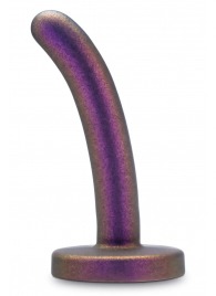 Фиолетовая насадка с гладкой поверхностью Surrender 4.75 Inch Beginner Pegging Dildo - 12 см. - Blush Novelties - купить с доставкой в Прокопьевске