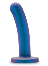 Синяя насадка с гладкой поверхностью Surrender 5.75 Inch Intermediate Pegging Dildo - 14,6 см. - Blush Novelties - купить с доставкой в Прокопьевске