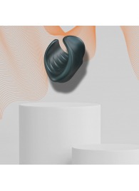 Серый сквозной мастурбатор с вибрацией Manwan Starter - Manwan - в Прокопьевске купить с доставкой