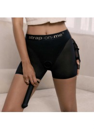 Трусики-шорты для фиксации насадок Strap-on-me Harness Lingerie Halo - size S - Strap-on-me - купить с доставкой в Прокопьевске