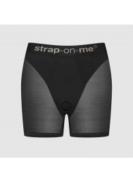 Трусики-шорты для фиксации насадок Strap-on-me Harness Lingerie Halo - size L - Strap-on-me - купить с доставкой в Прокопьевске