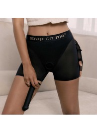 Трусики-шорты для фиксации насадок Strap-on-me Harness Lingerie Halo - size XL - Strap-on-me - купить с доставкой в Прокопьевске