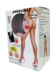 Надувная секс-кукла Angelina 3D - Boys of Toys - в Прокопьевске купить с доставкой