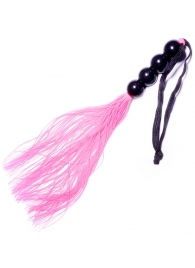 Розовая силиконовая плеть - 35,5 см. - Boys of Toys - купить с доставкой в Прокопьевске