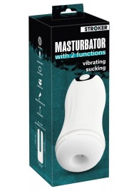Белый мастурбатор Masturbator with 2 functions - Orion - в Прокопьевске купить с доставкой