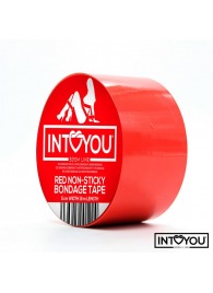 Красный скотч для фиксации Non-Sticky Bondage Tape - 15 м. - Intoyou - купить с доставкой в Прокопьевске