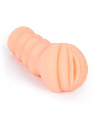 Телесный мастурбатор-вагина с эрекционными кольцами в комплекте - Sexy Girl - в Прокопьевске купить с доставкой