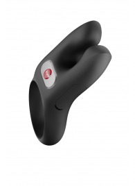 Черное эрекционное виброкольцо Nos - Fun Factory - в Прокопьевске купить с доставкой