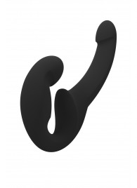 Черный безремневой страпон Share Lite - Fun Factory - купить с доставкой в Прокопьевске