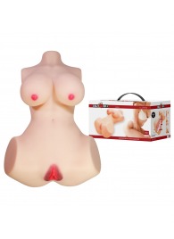Мастурбатор-торс Aveline с 2 любовными тоннелями - Baile - в Прокопьевске купить с доставкой