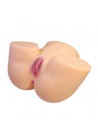 Телесный мастурбатор Liora с 2 любовными тоннелями - Baile - в Прокопьевске купить с доставкой