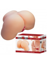 Телесный мастурбатор с 2 любовными отверстиями Olivia - Baile - в Прокопьевске купить с доставкой