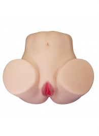 Телесный мастурбатор Julia с 2 любовными каналами - Baile - в Прокопьевске купить с доставкой