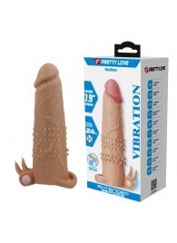 Телесная насадка на пенис Quillon - 20 см. - Baile - в Прокопьевске купить с доставкой
