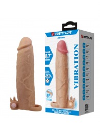 Телесная насадка на пенис Xerxes - 22 см. - Baile - в Прокопьевске купить с доставкой